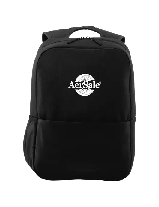 Access Square Laptop Black Backpack w/AerSale Logo