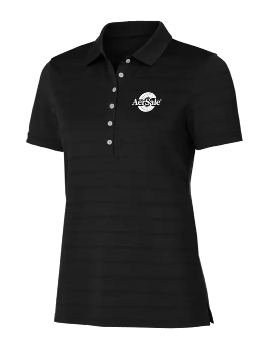 Callaway Womens Black Ventilated Polo w/AerSale Logo