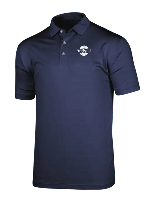 Callaway Vibrant Navy Ventilated Polo w/AerSale Logo
