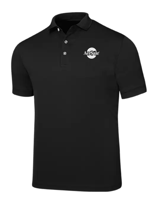 Callaway Ottoman Black Polo w/AerSale Logo