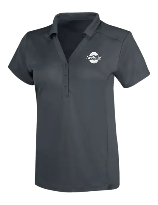 OGIO Dark Grey Womens Framework Polo w/AerSale Logo