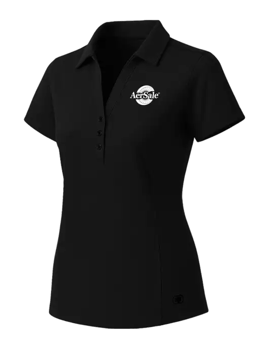 OGIO Womens Blacktop ONYX Polo w/AerSale Logo