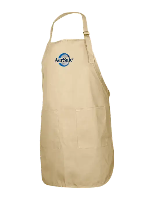 Full-Length Stone Apron With Pockets w/AerSale Logo