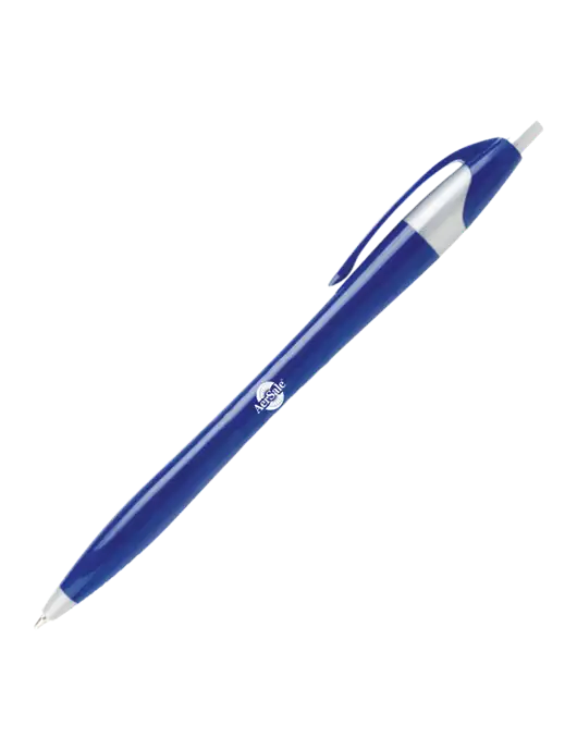 Novella Navy/Silver Corporate Pen- Blue Ink w/AerSale Logo
