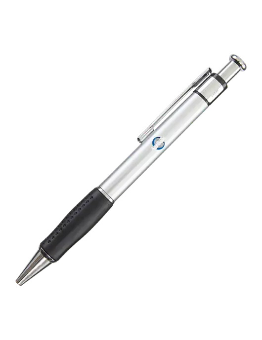 Malta Silver Pen - Black Ink w/AerSale Logo