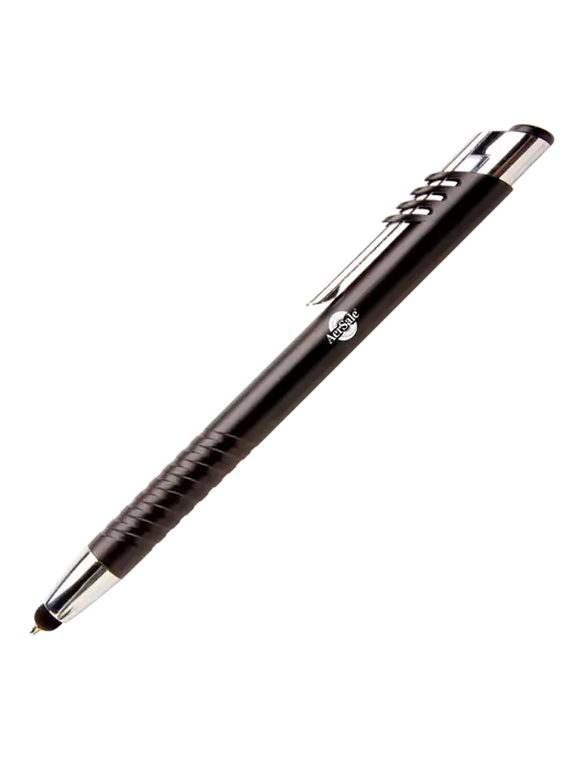 Schirhart Black Stylus Pen - Blue Ink w/AerSale Logo