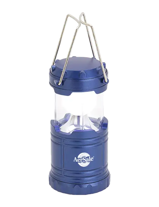 Blue Mini Retro Lantern w/AerSale Logo