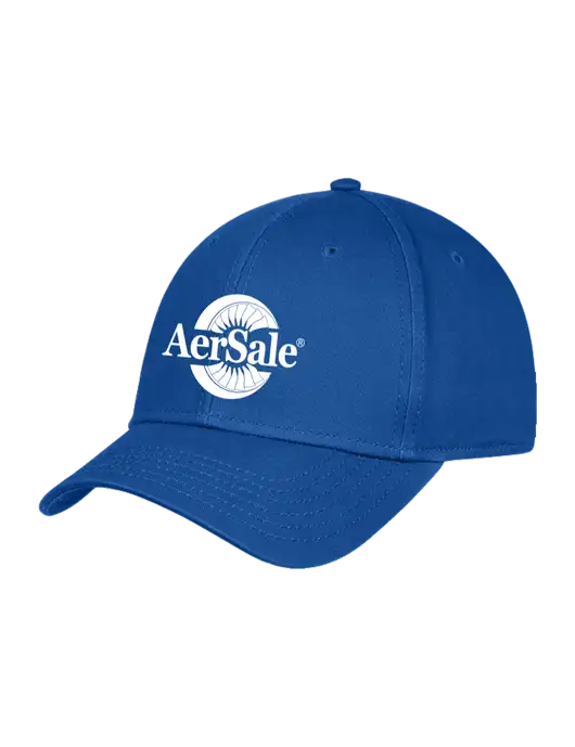 Royal Structured Cap Hook & Loop w/AerSale Logo