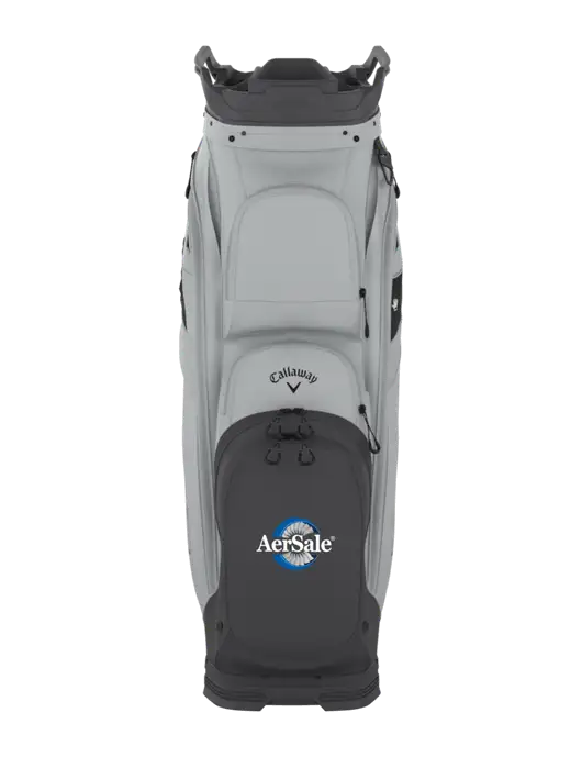 Callaway Org 14 Light Grey Cart Golf Bag  w/AerSale Logo