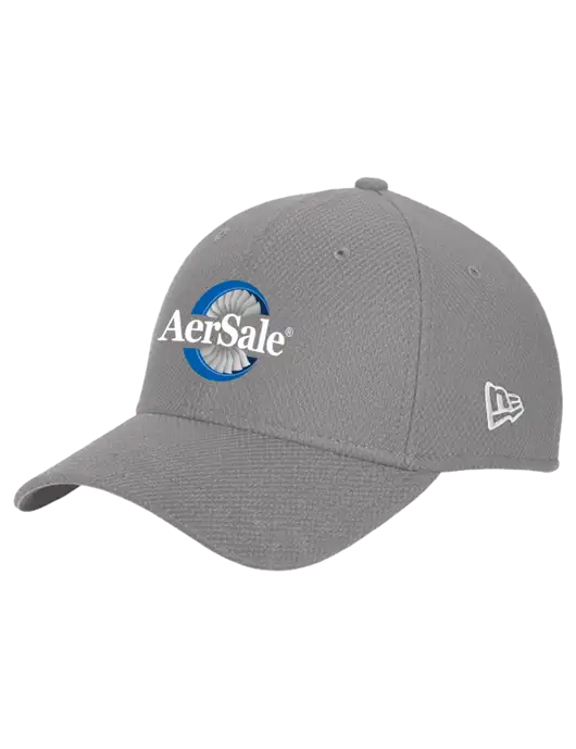 New Era Diamond Era Medium Grey Stretch Cap w/AerSale Logo
