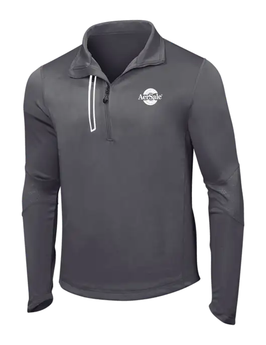 OGIO Gear Grey Endurance Fulcrum 1/4 Zip w/AerSale Logo